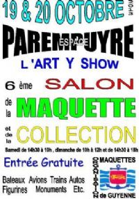 Salon de la maquette. Du 19 au 20 octobre 2013 à Parempuyre. Gironde. 